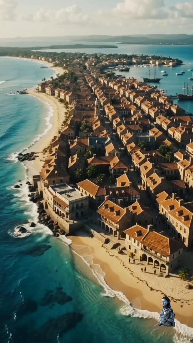 On June 7, 1692, an entire city vanished beneath the ocean in less than two minutes… 🌊​Known as the "Sodom of the Seas" and home base to the world’s most notorious pirates, Port Royal, Jamaica didn't collapse—it liquefied and sank straight into the sea during a massive earthquake.