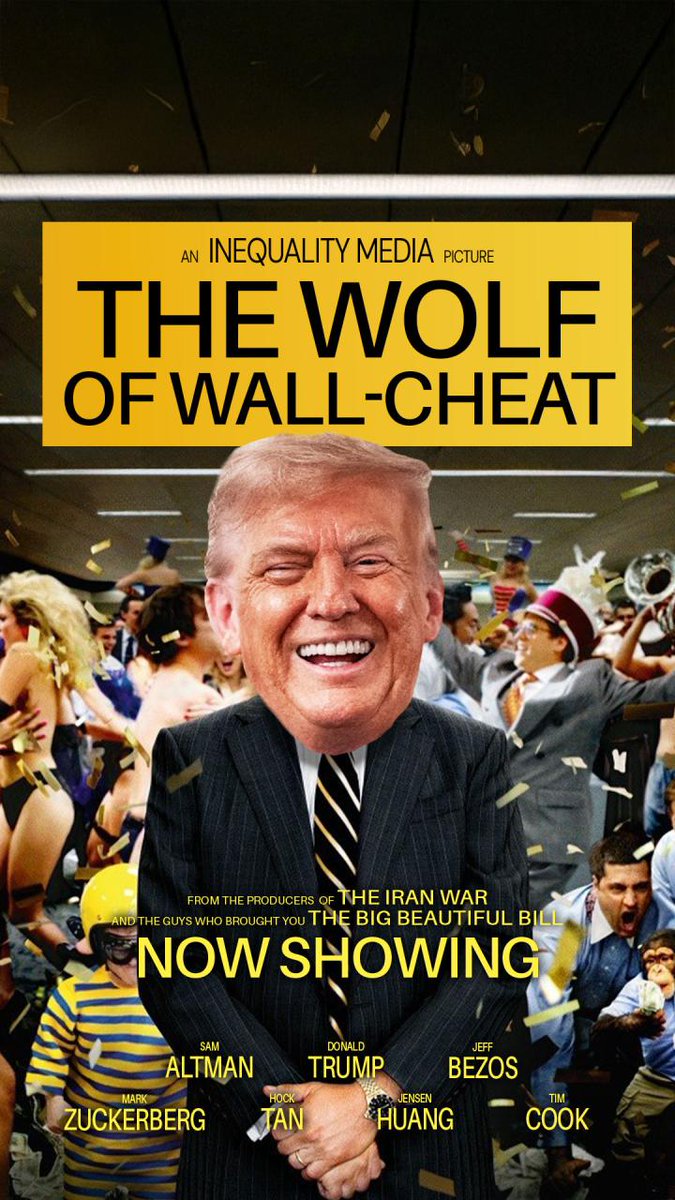 Trump says AI doesn’t need guardrails — only a “strong and smart” president. He just so happens to be heavily invested in some of the biggest corporations pushing AI. Why should we trust him to protect the public when his own financial benefit is at stake?