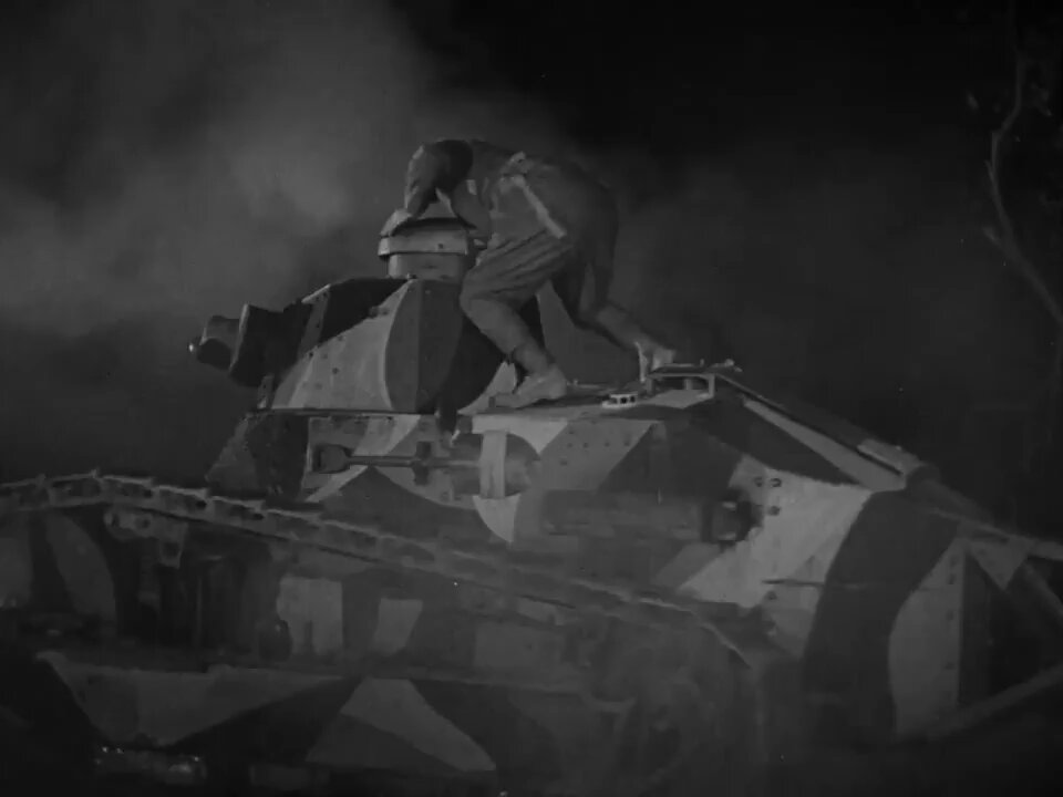 Privates Stan Laurel and Oliver Hardy capture an entire company of German soldiers in 'Pack Up Your Troubles' (1932)