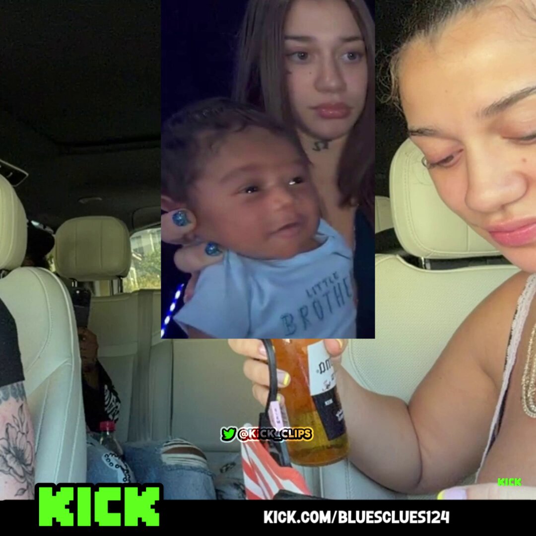 Nevaeh WASN’T HAVING IT after viewers called her out for DRINKING after having Blueface Jr, saying her OGYBN told her she could drink beer while BREASTFEEDING 😳🍺🤱