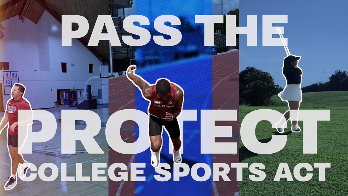 For generations, college sports have provided opportunities to learn, compete, grow, and lead. Student-athletes are calling for stability and asking Congress to protect opportunities for future generations. Pass the Protect College Sports Act ➡️