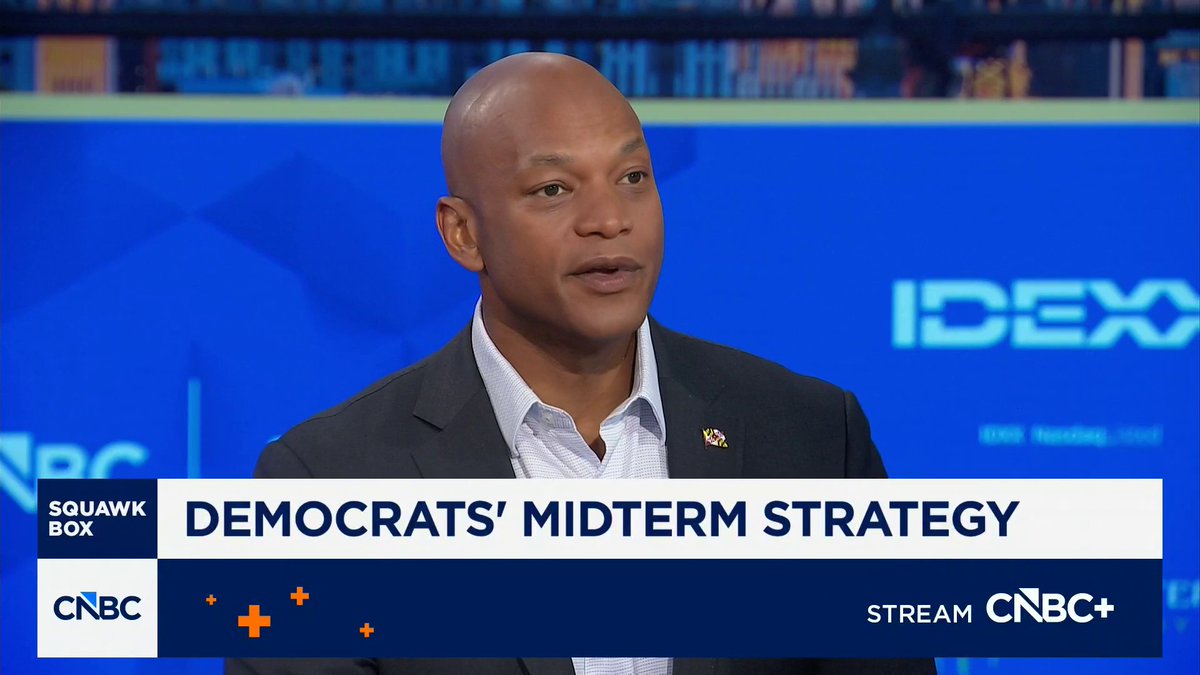 "I believe that local jurisdictions need to be able to have their voice," says Maryland Governor @govwesmoore on the buildout of AI data centers. "We get to write the rules."