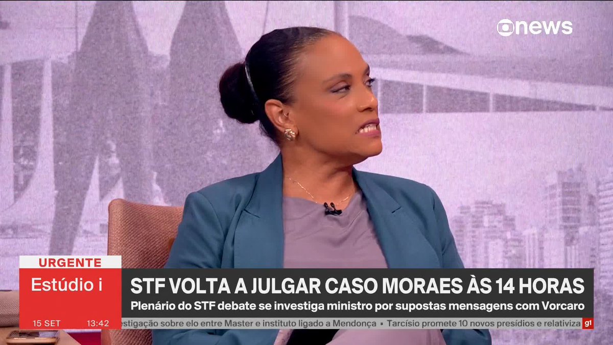 "Um outro ponto que acho preocupante é uma ação muito consistente de desqualificação ou de enfraquecimento do ministro presidente Edson Fachin", comenta Flávia Oliveira sobre sessão extraordinária do STF nesta terça-feira (15). ️➡️#ConexãoGloboNews de segunda a sexta, às 13h, na #GloboNews