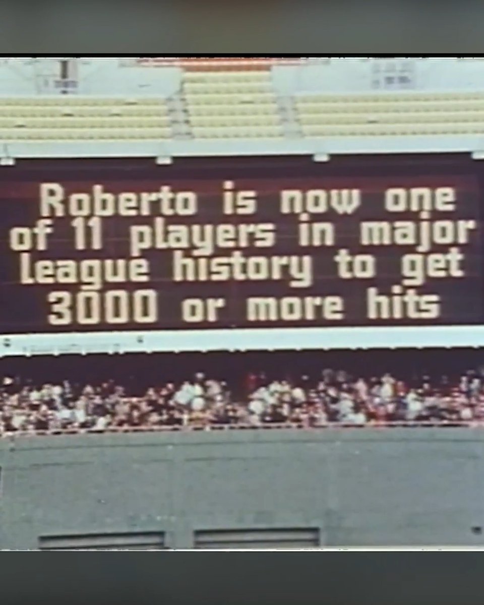 On September 30, 1972, Roberto Clemente penned his name into baseball’s history books one last time when he collected his 3,000th hit. He became the first Latino player to reach that milestone, and it was the final hit of his career. Roberto died tragically three months later when his plane crashed as he set out on a mercy mission to earthquake victims in Nicaragua. #ClementeDay