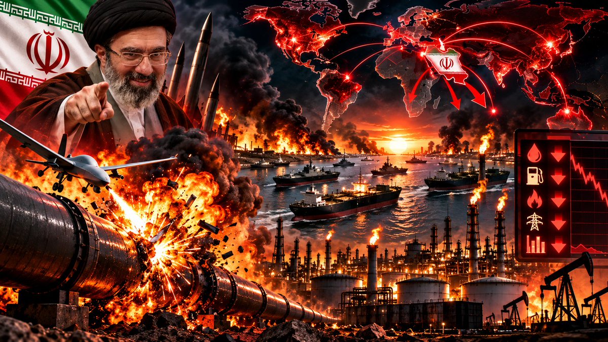 📉ECONOMIC MELTDOWN: Iranian Offensive Successfully Strangles Global Energy Supply As ALL LIGHTS FLASH RED! Saudi Arabia Just Suspended Next Month's Shipments Of Any Oil To Europe, "The Inflation Is Going To Be Off The Charts Starting NOW!" PLUS, Supertanker EXPLODES After Hitting IRGC Mine In Strait Of Hormuz! Finally, Mainstream Media Admits What Alex Jones Reported Days Ago About Iran's Drone Strike On Saudi Oil Pipeline, "I Do My Own Thinking! You Can Too! You Don't Have To Wait Until You're Told Something To Know It!"
