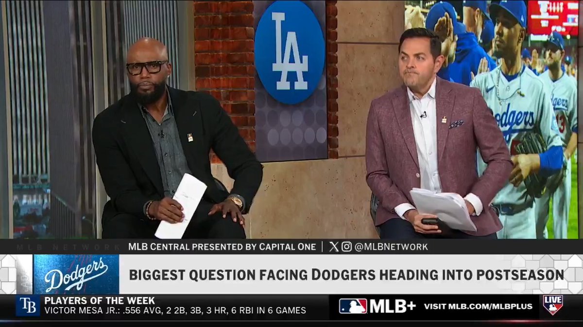 Fresh off #Postseason clinches, what are the biggest questions facing the Yankees and Dodgers for their respective World Series pursuits?