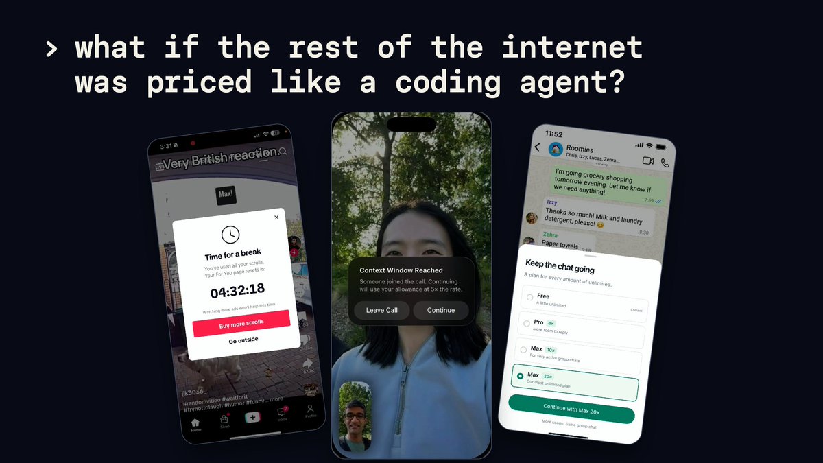 I made a coding agent that’s entirely free no credit card, api key, or subscription, forever we use an efficient harness and open source models so you can use frontier quality models all day there’s a reason the most iconic consumer companies are all free :)