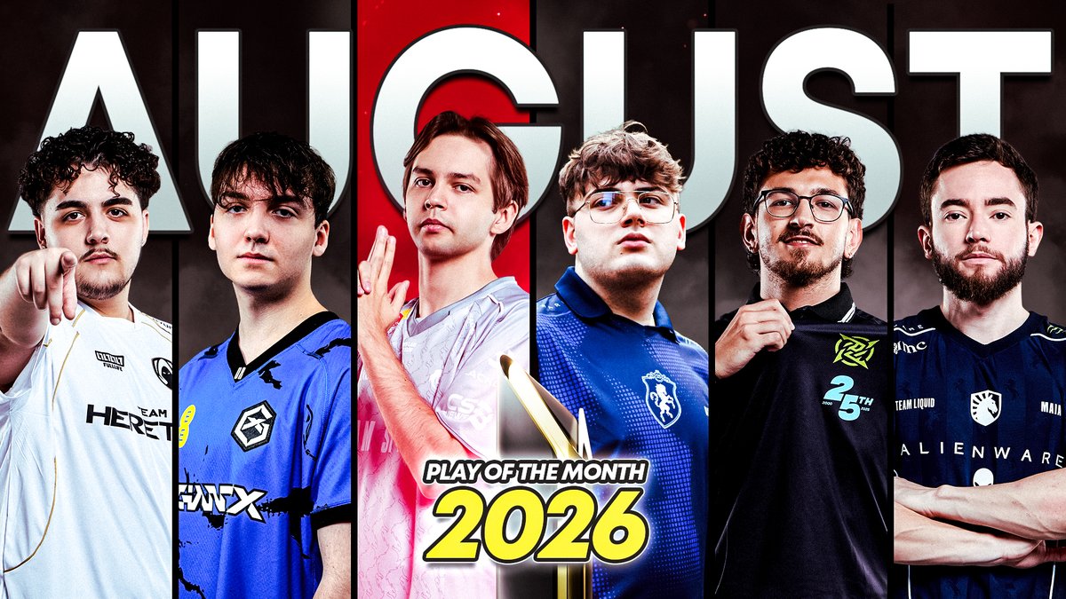 The August #PlayOfTheMonth is live! Hosted by TommyT999, with incredible plays from: sh1ro | darkjackies | Liquid kamo | NIP cRR | Jose | TLAW Maia Cast your vote now: Voting closes on October 11.