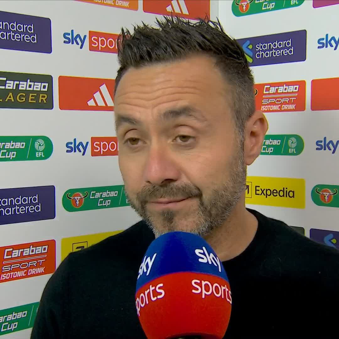"I would like to see the goals!" Roberto De Zerbi ahead of Spurs clash with Liverpool in the Carabao Cup 🙌