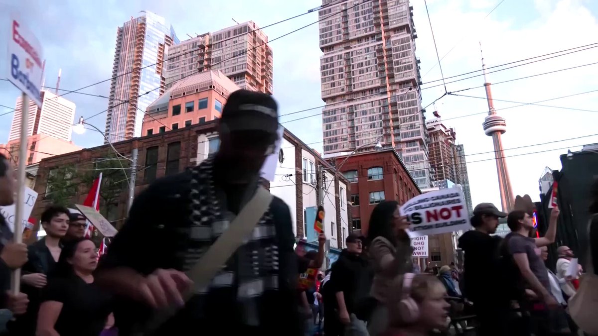 Hundreds of activists rallied ‌in downtown Toronto, demonstrating against Prime Minister Mark Carney's investment summit that seeks to attract interest in more than 160 mining, energy, technology and infrastructure projects