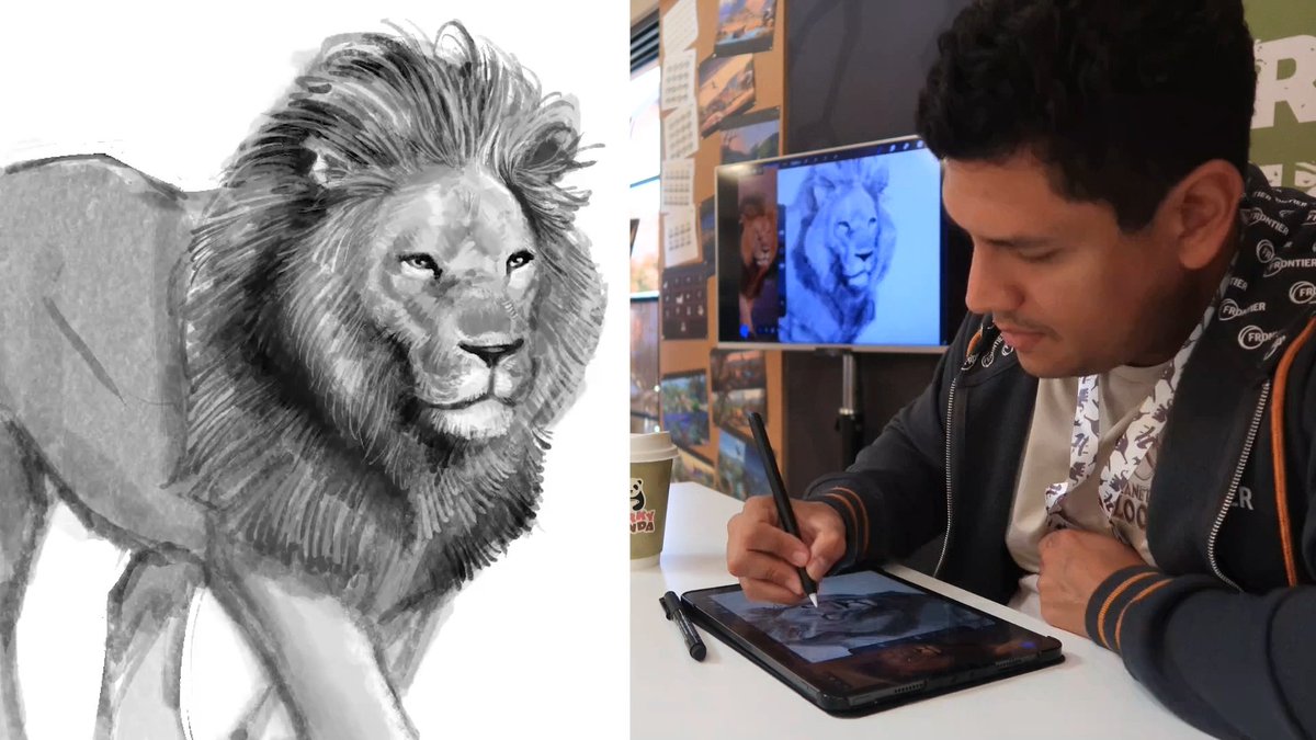 Handcrafted and beautifully designed, we managed to sneak a video of our in-house Concept Artist, Josh, to show you how he brings animals to life for Planet Zoo 2! Pre-order:
