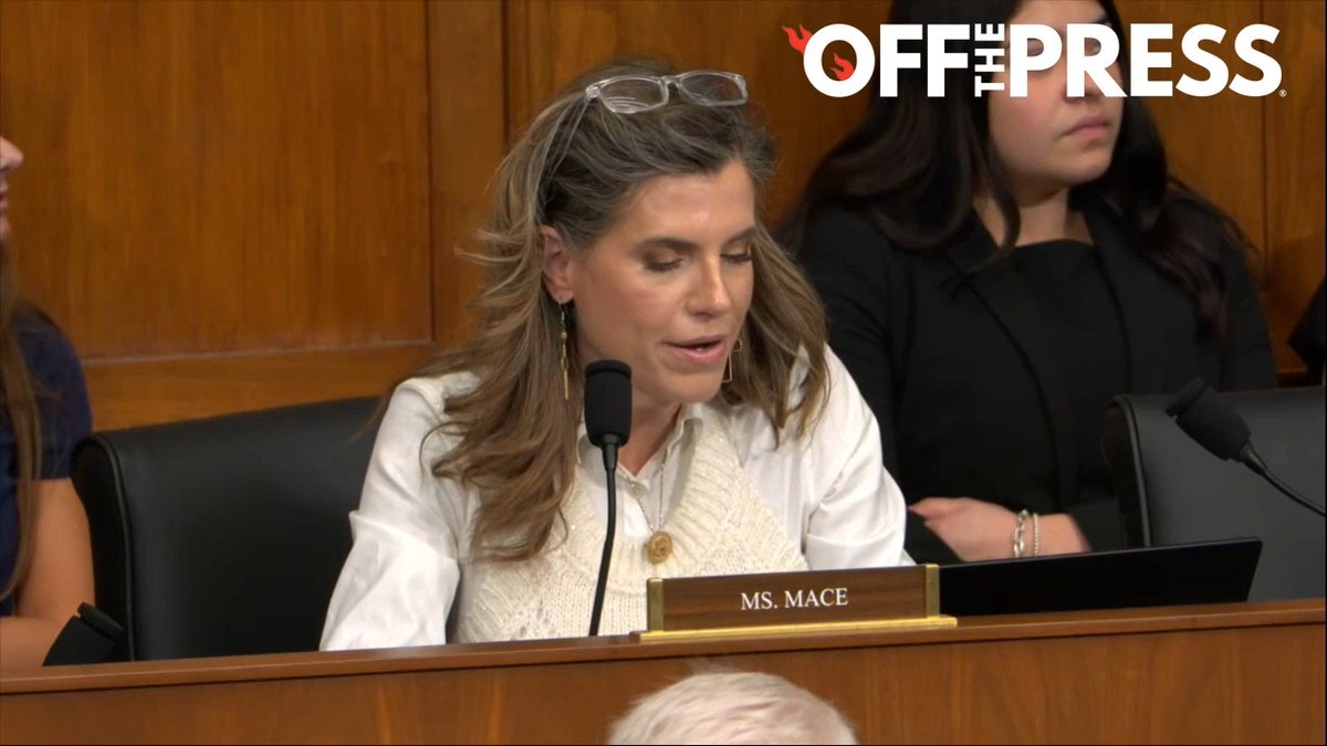 🚨MACE: "It is shameful that the mayor of Los Angeles, Karen Bass, refused to show up today, but no one should be surprised. She didn't show up when California was burning."
