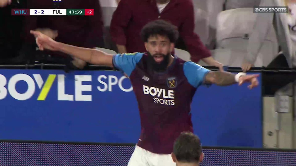 Pablo scores his first West Ham goal to bring the Hammers level 💪