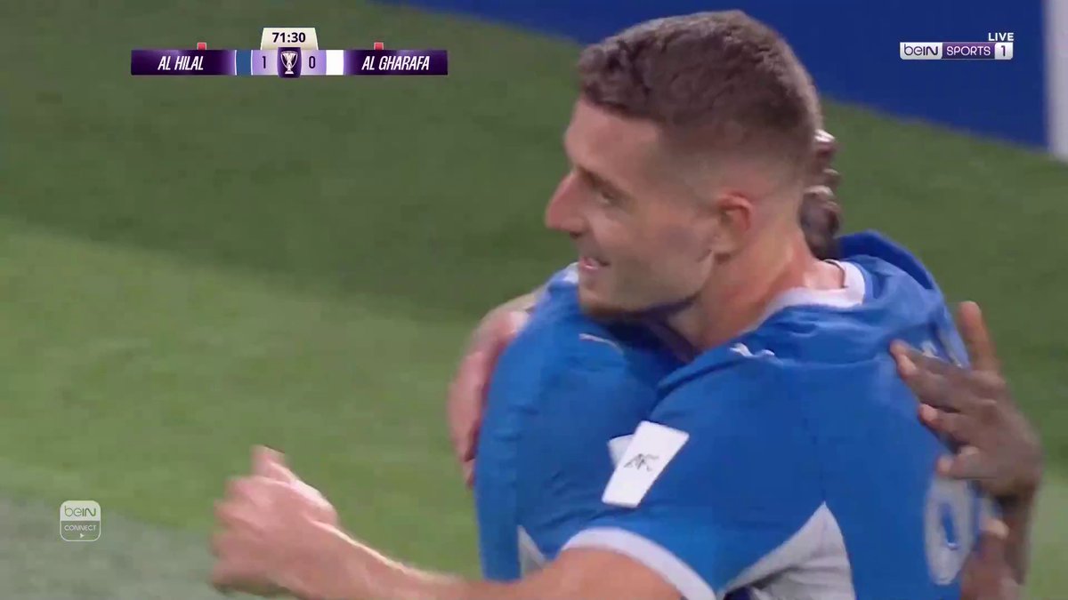 سافيتش يسجل الهدف الثاني للهلال #دوري_ابطال_اسيا_النخبة