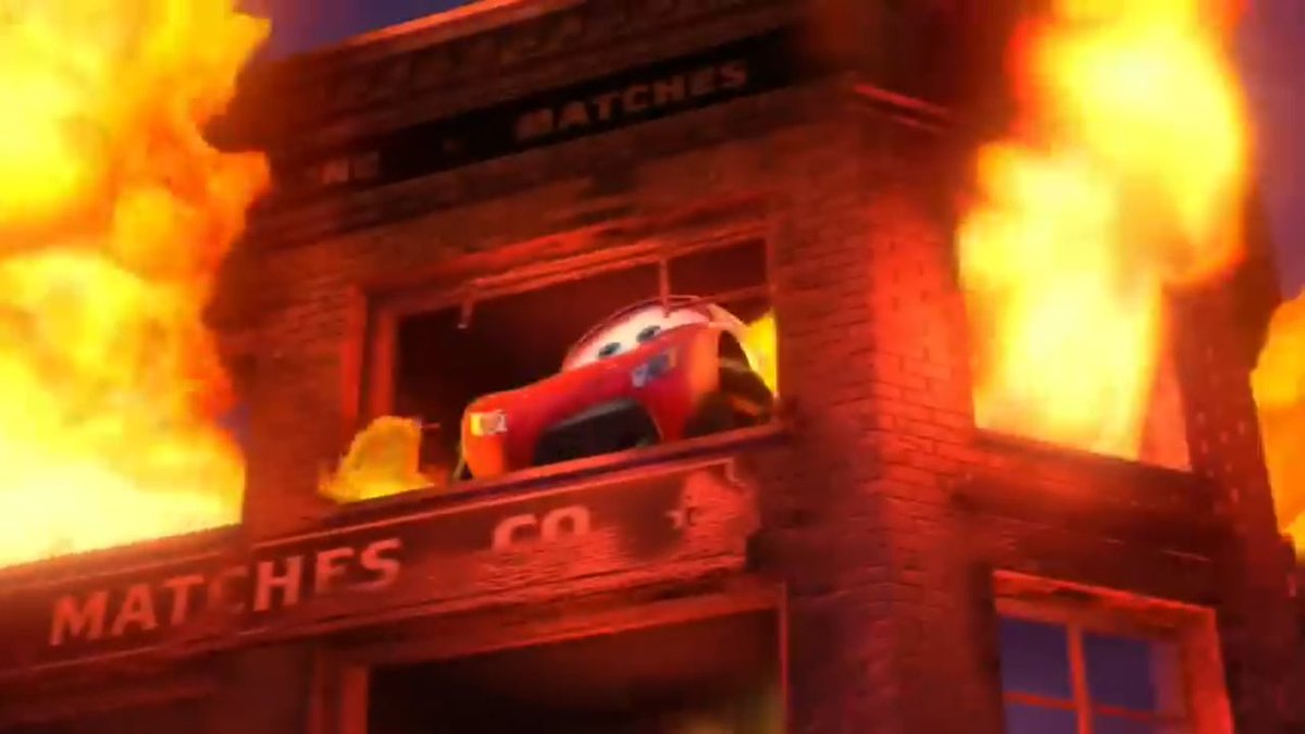 Man every time Mater said “you were there too” McQueen either gets destroyed or he does well.