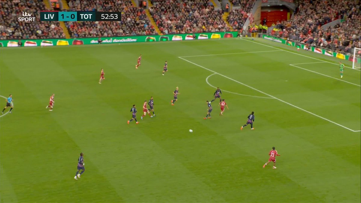 Way too much space left by Gray for Gakpo to get his shot away