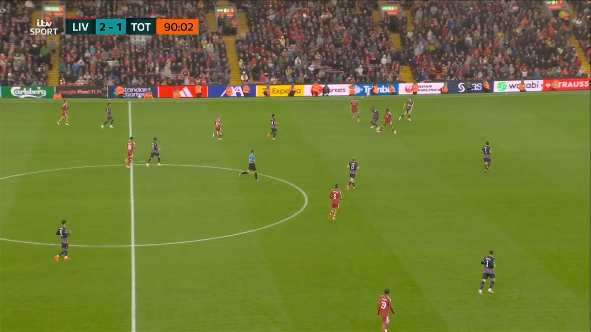 PICK THAT OUT! 🔥 Dominik Szoboszlai wraps up the game for Liverpool the goal of the night 🔴 #ITVFootball | Carabao Cup | Liverpool FC