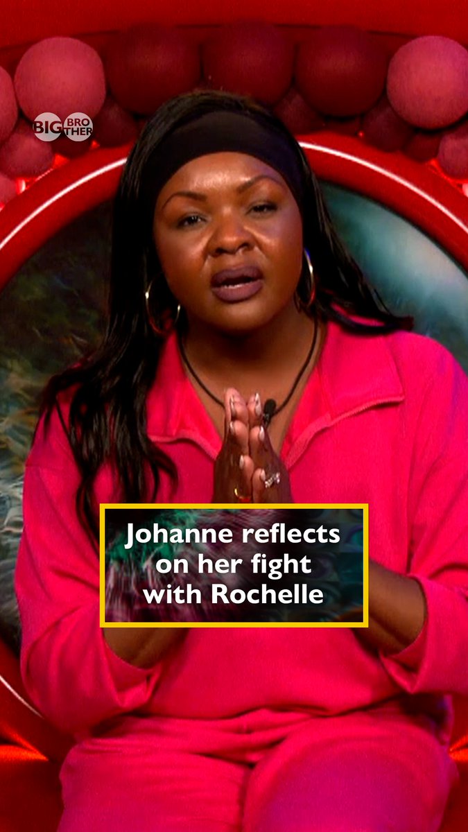 Johanne having a moment of self reflection is what the Diary Room is for 🫶 #BBUK