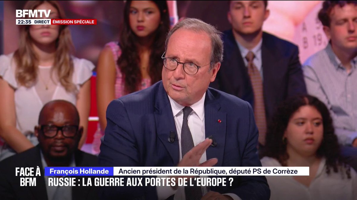 Je connais Vladimir Poutine, je l’ai pratiqué. Il ne comprend que le rapport de force.