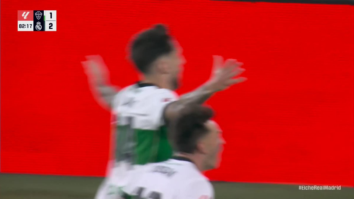 ELCHE FIGHT FROM 2-0 DOWN TO SHOCK REAL MADRID AND TIE THE GAME! WHAT A COMEBACK! 🔥