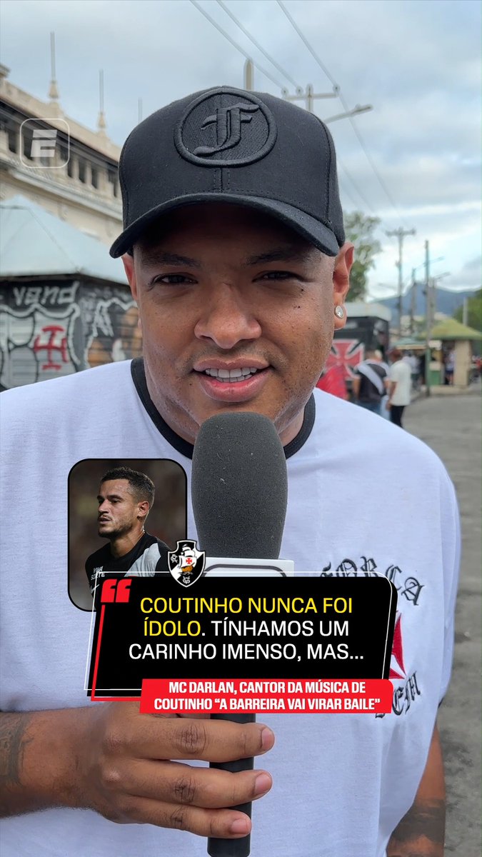 MC Darlan, autor da música "A Barreira vai virar baile": "Traidor, é isso que ele (Philippe Coutinho) é. Você não é bem-vindo na Barreira. Ele nunca foi ídolo nosso. Ídolo é quem traz títulos para nós." 🎥 ESPN Brasil | SportsCenter Brasil