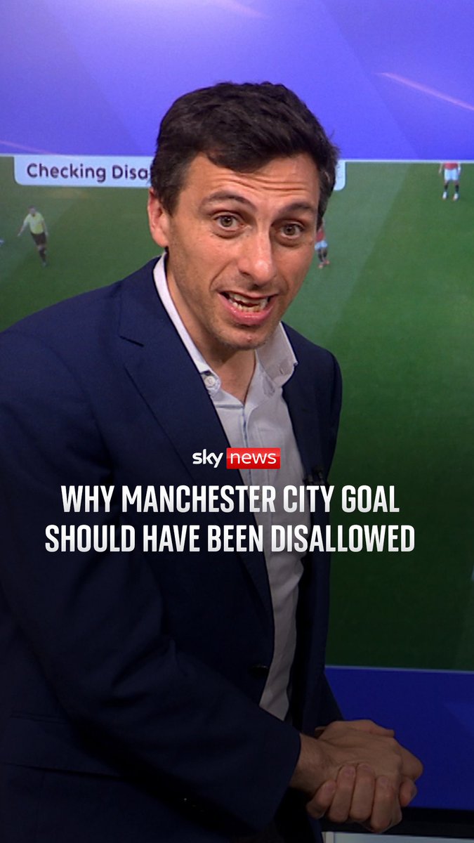 Why Manchester City goal should have been disallowed Sky's sports correspondent Rob Harris explains why video assistant referees made an error during the Manchester derby on Sunday.