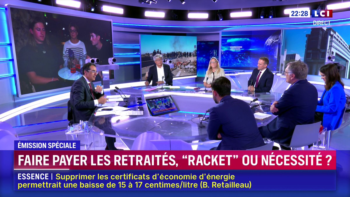 🔥 Les termes sont lâchés ! « Ce qui est dégueulasse, c'est la situation qu'on va laisser aux jeunes. [Ils] devraient pouvoir financer leur avenir, on leur demande de financer nos retraites. »