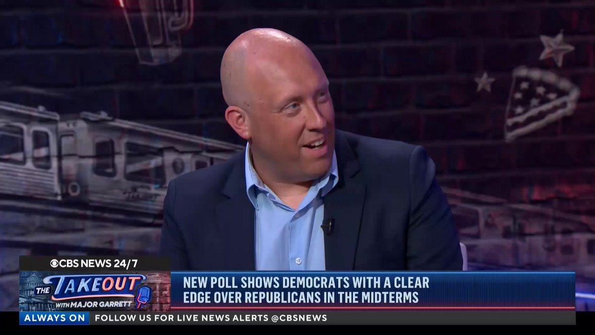 With less than 50 days until the midterms, new polling shows Democrats are favored to take the House. CBS News contributor Kyle Kondik joins The Takeout to share his takeaways from the polls.