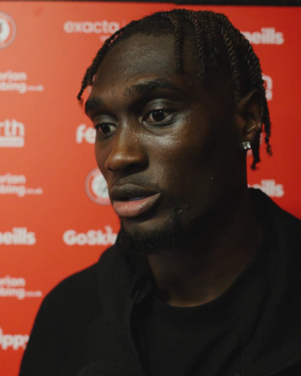 Post-match reaction from Gibson Yah.