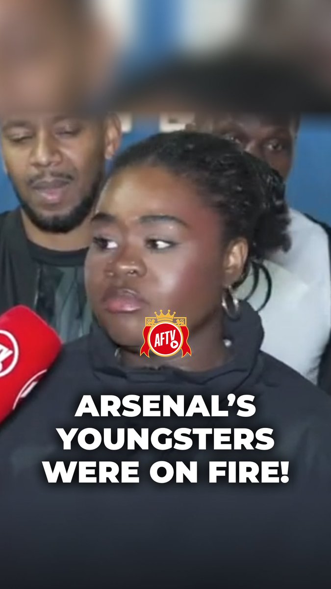 Arsenal's future is surely IN GOOD HANDS! 💎👏 #FanCams