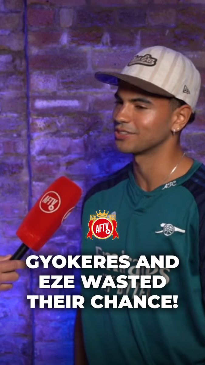 Gyökeres and Eze had the perfect chance to force their way into Arteta’s XI, but neither took it 😬 #FanCams