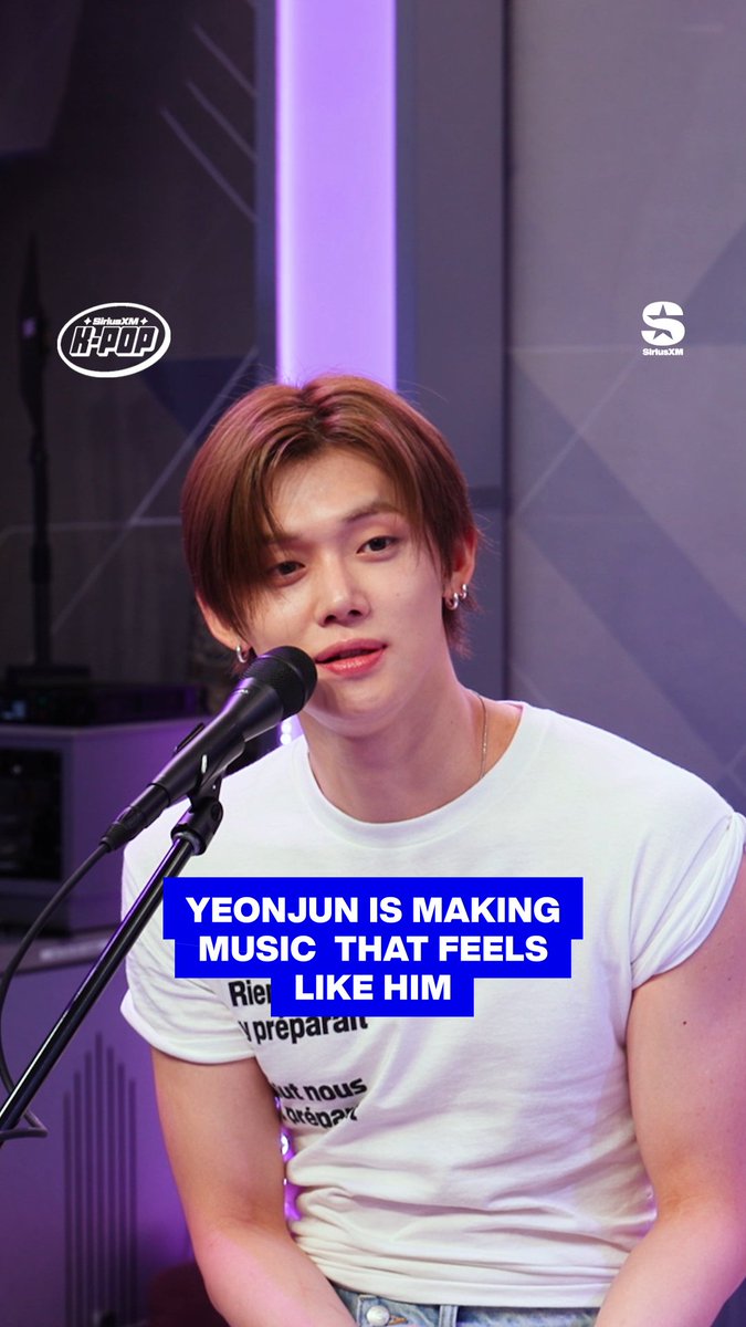 YEONJUN on how #NOLABELS_PART02 speaks to him as a solo artist. ❤️ Watch his full interview on SiriusXM K-Pop: #YEONJUN #연준 #TXT #TOMORROW_X_TOGETHER
