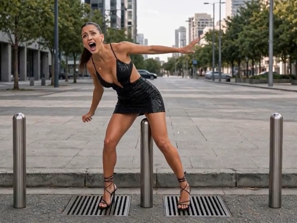Her heel got stuck in a street grate. Then the retractable bollard began to rise. At first, she thought it was terrible luck. A minute later, she wasn’t so sure. 😈 Sometimes bad luck turns out surprisingly well. Videos Gallery: #EroticHorror #BadLuck #DarkFantasy