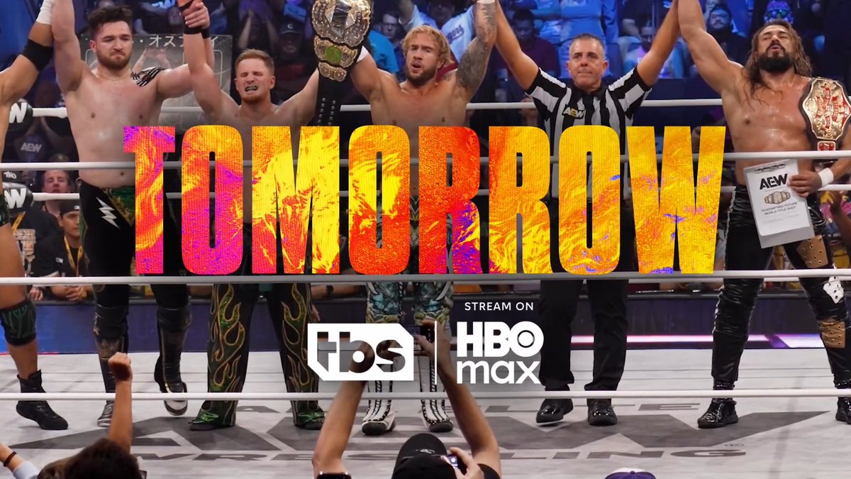 Will Ospreay calls on a friend and a potential challenger as they battle the Death Riders, Jericho faces the young lion Nick Wayne, and MORE as #AEWDynamite is LIVE this Wednesday night! Don't miss a moment, TOMORROW at 8/7c on TBS and HBO Max