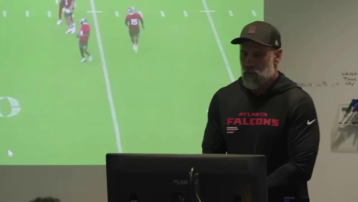 Do you know your assignment? Or do you KNOW that you know your assignment. That’s UNDERSTANDING. Big difference. A winning difference. Falcons DC Jeff Ulbrich
