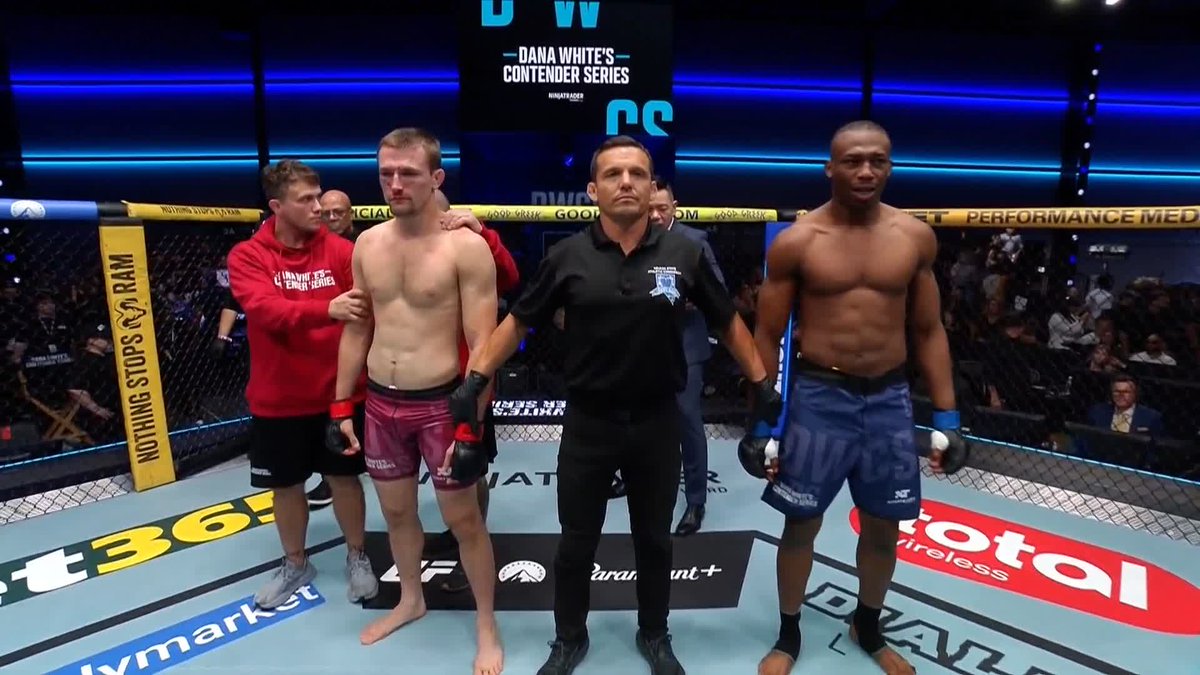 Mayton Perea 🇪🇨 finaliza por TKO en el 1er round 💥 #DWCS