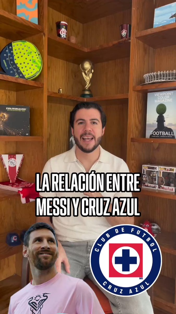 ¡EL VÍNCULO DE LEO MESSI CON CRUZ AZUL! ⚽ Su primer gol con el Inter Miami 🏟️ Cuando jugó en el estadio Azul 😳 Hasta su primo jugó con la Máquina Y mucho más 😱 Roy Rojas