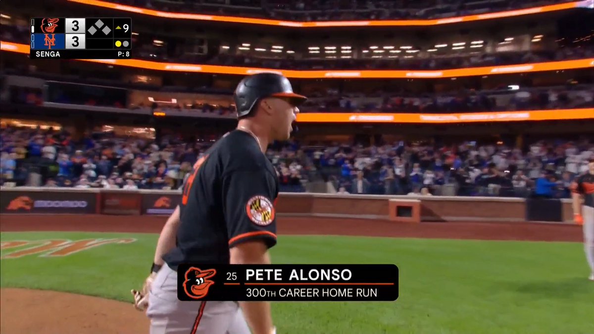 PETE ALONSO’S 300TH CAREER HOME RUN COMES AT CITI FIELD!