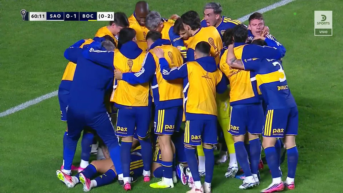 ¡HAY GOL DE BOCA EN EL MORUMBÍ! Enorme patriada de LOZANO para poner el 2-0 del Xeneize en la serie contra São Paulo. CONMEBOL #SudamericanaEnDSPORTS #Sudamericana