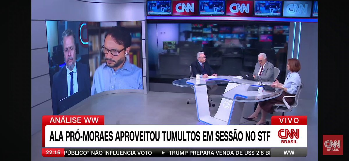 Thais Heredia: Quando o STF vai voltar ao normal?" Maierovitch: "Pela minha experiência não vai voltar ao normal, não há condições nenhuma"