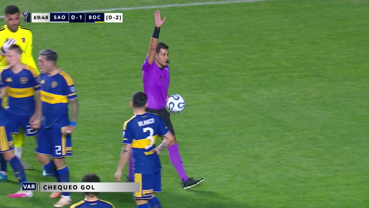 🇦🇷 EL GOL QUE LE ANULARON A SÃO PAULO ANTE BOCA JUNIORS. ⁉️¿OPINIONES?