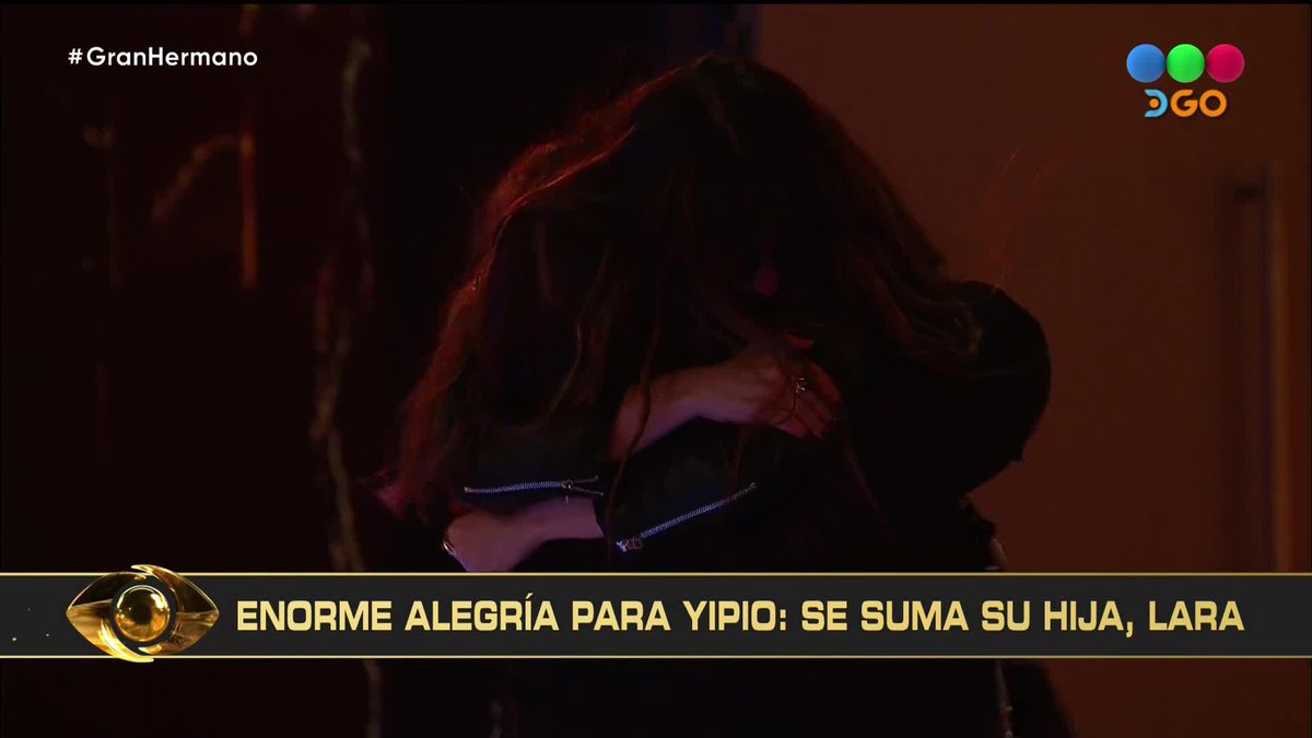 Un reencuentro inolvidable, Yipio y su hija Lara 🇺🇾🤧Mirá la casa 24/7 por DGO 👁️ #GranHermano #GeneraciónDorada🌟 #GHxDGO