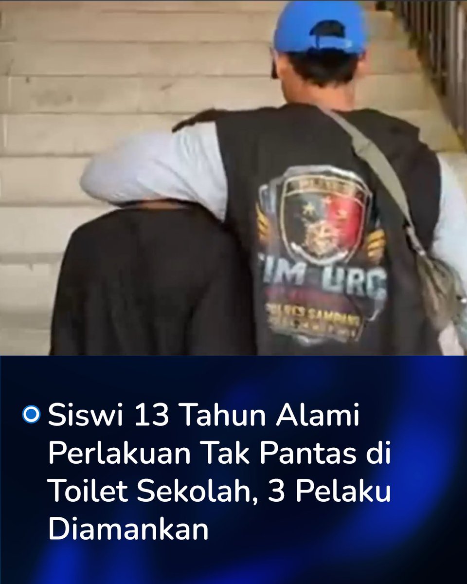 TW! ⚠️ Siswi 13 tahun diduga mengalami perlakuan tak pantas di toilet sebuah SMP di Kecamatan Camplong, Sampang. Tiga teman sekolahnya yang berusia 13–15 tahun telah diamankan polisi usai keluarga korban melaporkan kejadian tersebut.