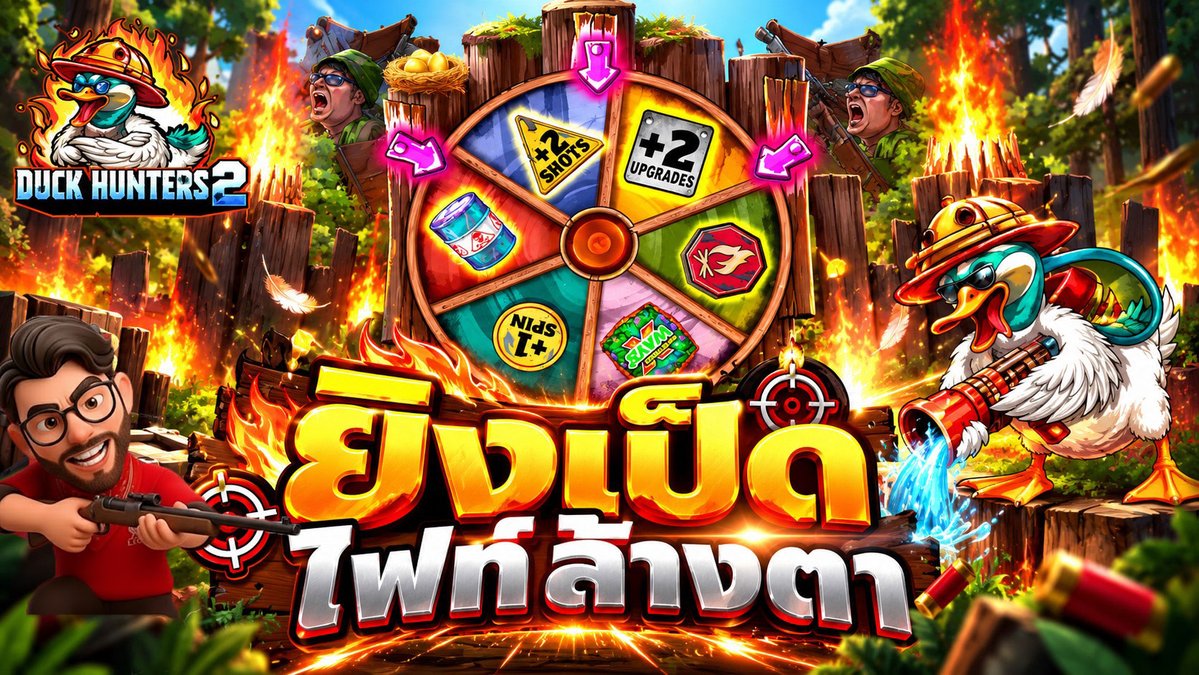 ไฟท์ล้างตาาาาา !!! Duck Hunters ภาค2 - Nolimit City ⌛️ เช็คช่องจริงทั้งหมดเฮียริช : #เฮียริชสวิตเซอร์แลนด์