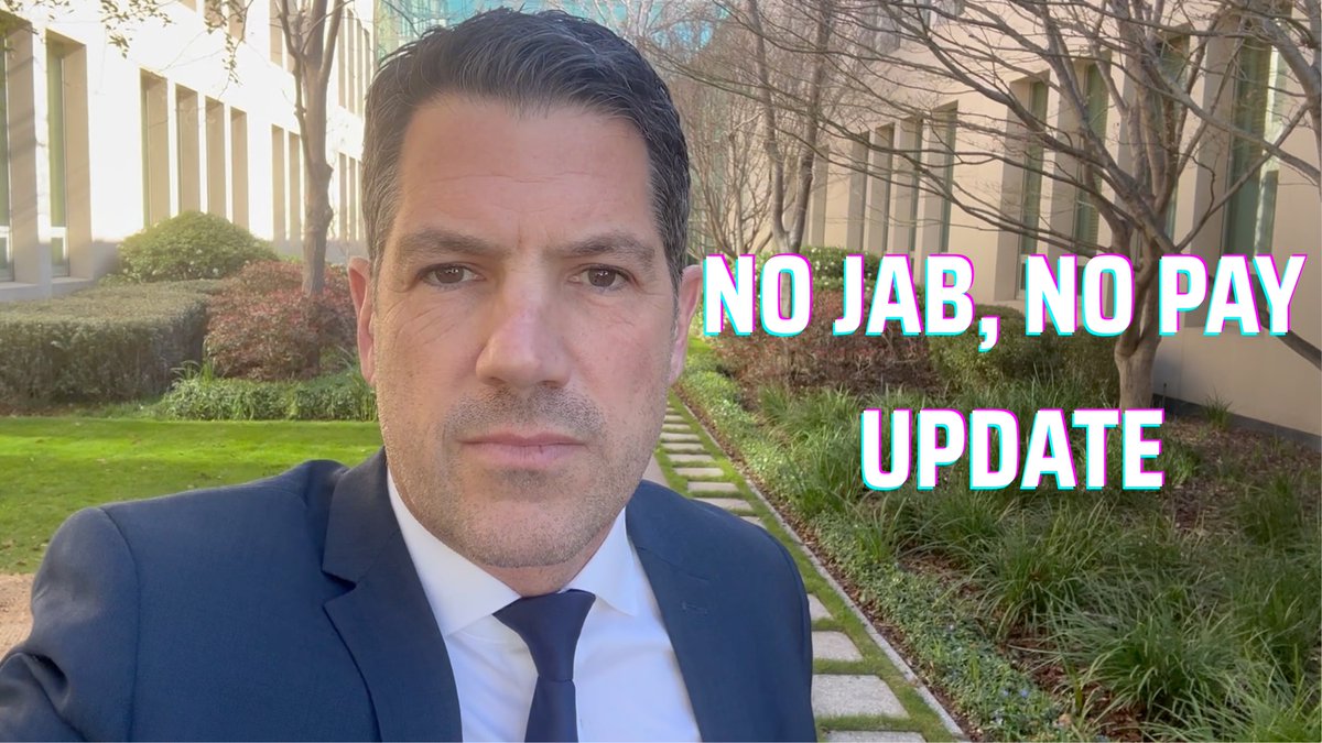 Unfortunately, this morning my "No Jab No Pay" Repeal Bill was voted down by the Senate with only Senators Pauline Hanson 🇦🇺, Malcolm Roberts 🇦🇺, Senator Whitten, Senator Babet, Senator Sean Bell and myself voting in support. It’s my view that it is fundamentally wrong to tie childcare payments to vaccination status. Australian parents are entitled to object on medical or other grounds. Thanks to Senator Ralph Babet for using his private Senator’s time on this important Bill. To hear more from me and stay up to date, signup to my email newsletter here: