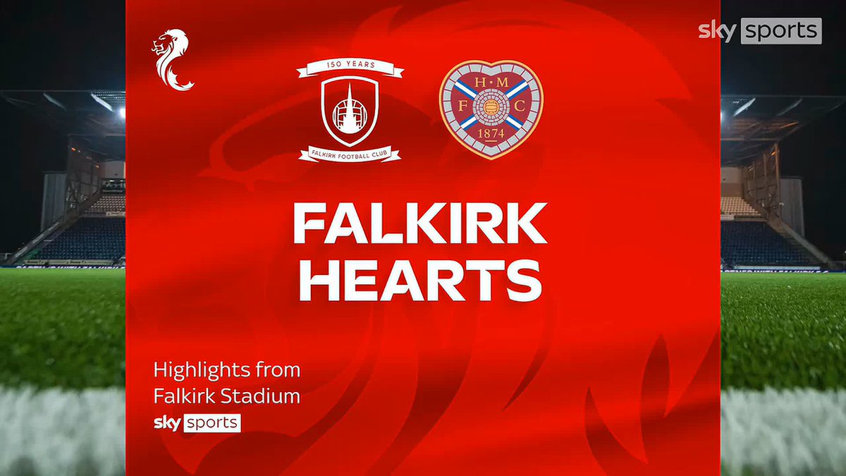 📈 Falkirk claim their first win of the season ❌ Hearts miss chance to go second as unbeaten run ends Highlights as the hosts won at the Falkirk Stadium ⤵️