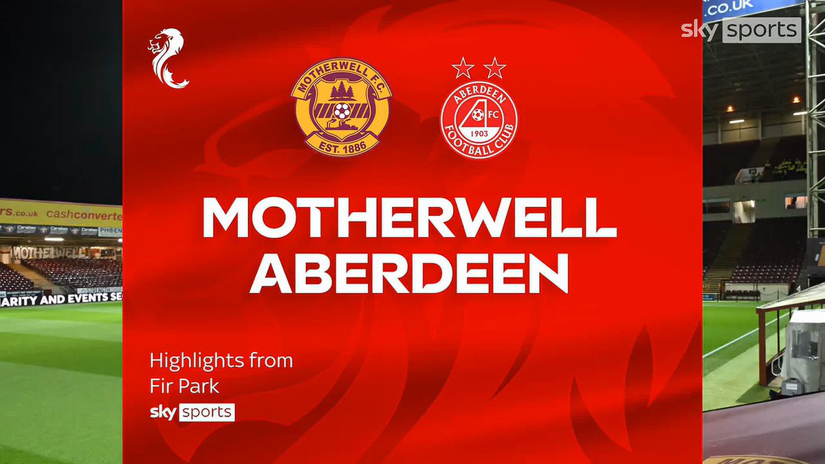 🔴 Aberdeen thrashed Motherwell 4-0 to secure their first Premiership win at Fir Park since March 2024 ⤵️