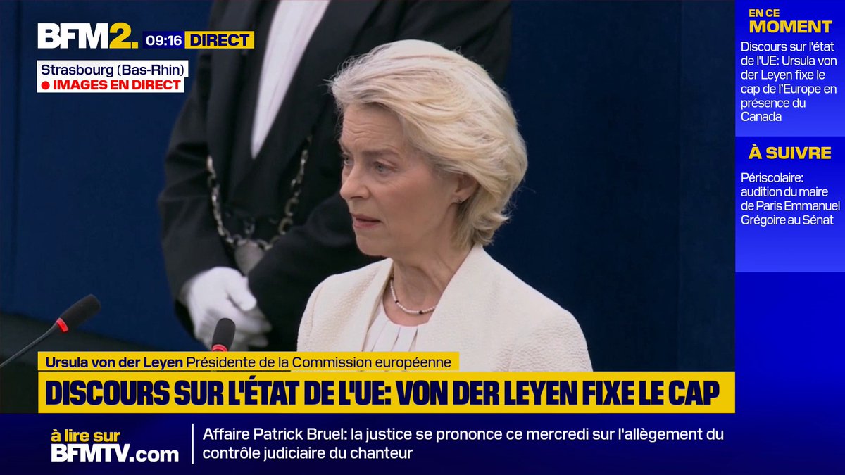 "Ils méprisent nos valeurs": Ursula von der Leyen appelle à "lutter" contre les anti-européens #BFM2