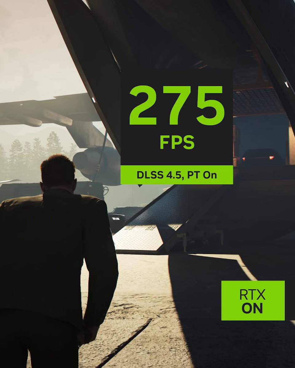 ボンドがまったく新しい姿で帰ってきた。 『007 First Light』が DLSS 4.5 レイ再構成、ダイナミックマルチフレーム生成、パストレーシングに対応しました。 詳細はこちら(英語):