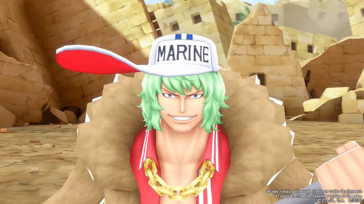 [New Character] ■Navy HQ / "Sword" Prince Grus Light Element / Runner A Runner who can transform a Treasure Area into a Glorp-Glorp Treasure Area! The Golems that appear when you start capturing Treasure will attack enemies around it! #BountyRush #ONEPIECE